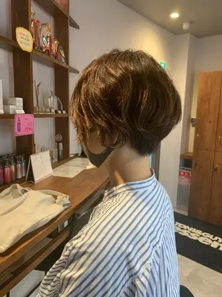 ショート 坪井 彰吾のヘアスタイル
