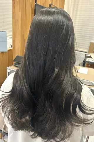 ロング 韓国ヘア ‎⟡.·KANA🐥のヘアスタイル