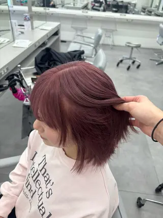 ミディアム カラー 【GAME栄】 そなのヘアスタイル