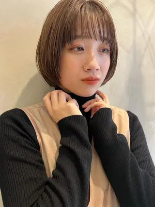 ショート 似合わせボブ/ 大人ボブ🩵しおのヘアスタイル