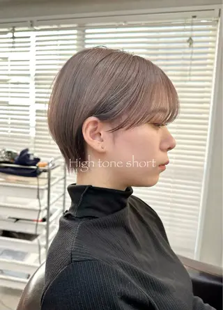 ショート カラー 🍃ショートヘア🍃 北林春樹のヘアスタイル
