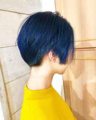 ショート カラー 🌼圧倒的な口コミ数 BRAVE柏東口のヘアスタイル