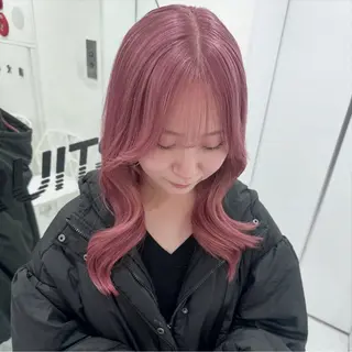 セミロング 韓国ガーリー🤍ハイ トーン🤍Ayanaのヘアスタイル