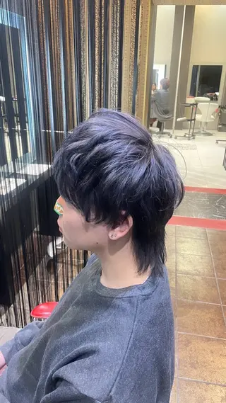 カラー メンズ 暖色カラー🌈／ パーマ🌀／凜太郎のヘアスタイル