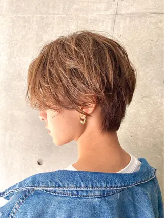 ショート 林 飛夕也のヘアスタイル