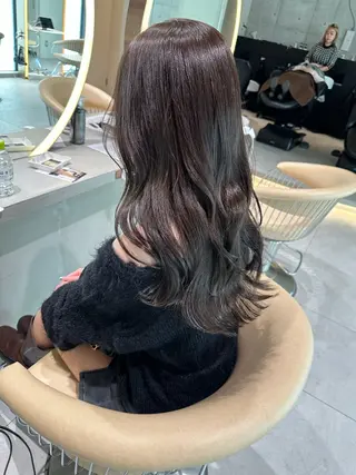 セミロング カラー 《髪質改善✖️オリー ブ🧸》小嶋拓也のヘアスタイル