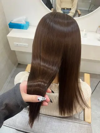 パーマ 🦋Yui🦋透明感 /ベージュ/Wカラーのヘアスタイル