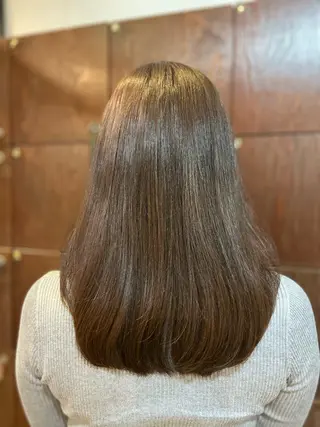 ロング 💜ひな💜縮毛矯正 /透明感/韓国ヘアのヘアスタイル