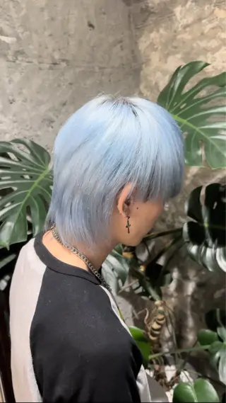 ショート カラー メンズ ハイトーン特化🌟 カワシマシュンスケのヘアスタイル