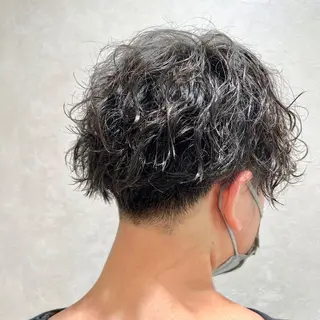 パーマ メンズ 瀬野凌介/メンズ カット/パーマのヘアスタイル