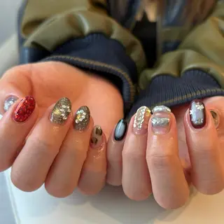 ネイル amuse ニュアンス/個性派のネイルデザイン