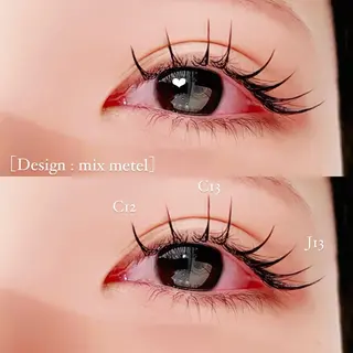 マツエク・マツパ akari ❤︎のマツエク・マツパデザイン