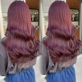 ロング カラー ブリーチなしカラー kana🐱のヘアスタイル