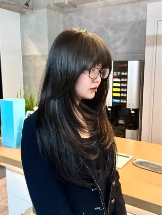 ロング OAK溝の口 天使の輪👑YUKIのヘアスタイル