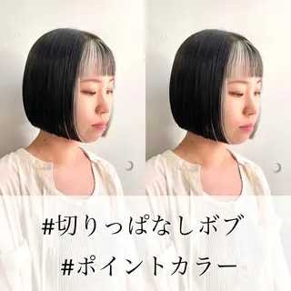 ショート カラー ショート/ボブ/ 透明感カラー/ほのかのヘアスタイル