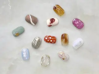 ネイル 鎌田 玲奈のネイルデザイン