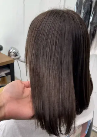 ミディアム yuuka🌻 ハイライト/艶カラーのヘアスタイル