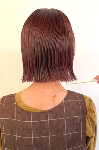 ミディアム カラー Memories 銀座のヘアスタイル