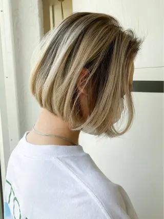 ミディアム カラー welring hair salonのヘアスタイル