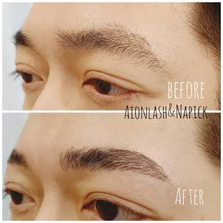 アイブロウ Aionlash 亜紀のマツエク・マツパデザイン