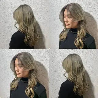 ロング もにか🌞原宿/渋谷 🌝ブリーチカラーのヘアスタイル