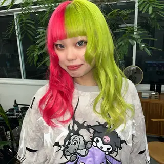 カラー yuan tanakaのヘアスタイル