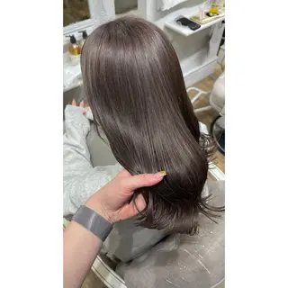 ミディアム カラー 梅田/髪質改善カラー ❄︎ mikiのヘアスタイル
