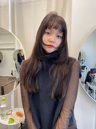 ロング カラー レイヤーカット🎀 kanaのヘアスタイル