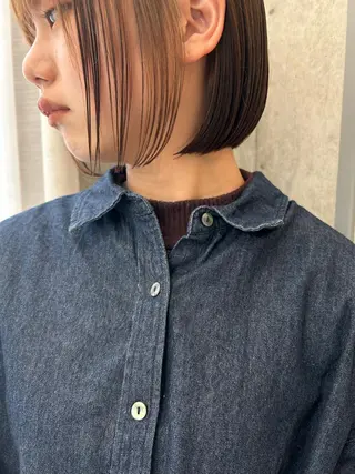 ショート カラー なかの たくみのヘアスタイル