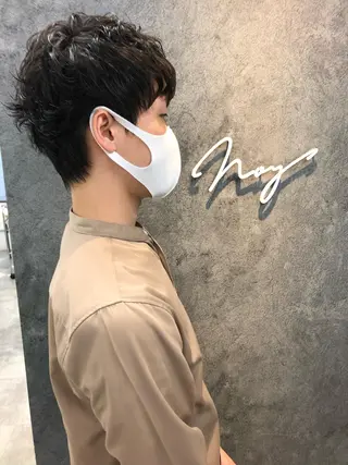 メンズ Noyヨシモト ヒロトのヘアスタイル