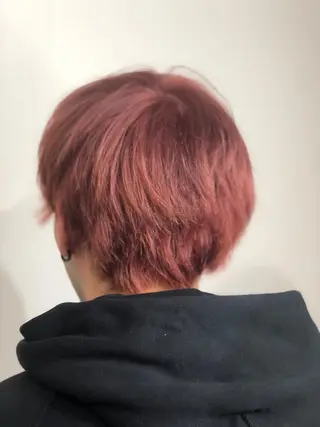 ショート カラー メンズ 吉野 瑳桜のヘアスタイル