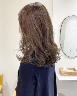 ロング カラー ナチュラルヘア/ 似合わせ/三宅 昌太のヘアスタイル