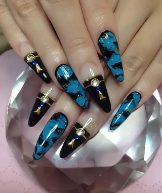 ネイル 🩵池袋heart nail🩵のネイルデザイン