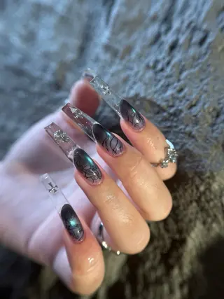 ロング ティキ Pono Nailsのネイルデザイン