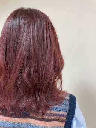 ミディアム カラー ヘアアレンジ 【Sweep】おじま のぞみのヘアスタイル
