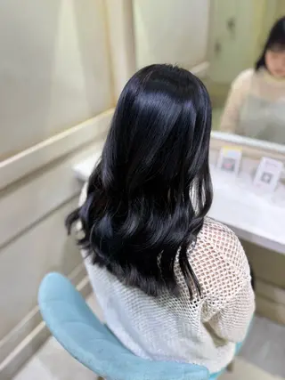 ロング カラー 透明感カラー/ kazusaのヘアスタイル