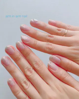 ネイル arm in arm ︎✿Yamamotoのマツエク・マツパデザイン