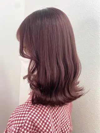 カラー 中村 彩夏のヘアスタイル