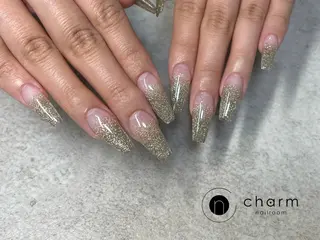 ネイル ネイルルーム チャームのネイルデザイン