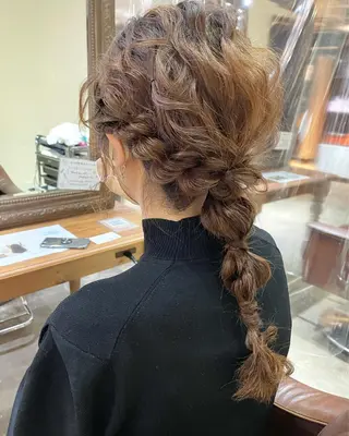 ヘアアレンジ 空きあり💛 miho  大国町のヘアスタイル