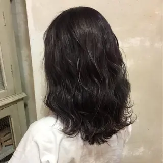 ロング カラー 井上 日菜乃のヘアスタイル