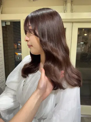 ミディアム 阿部  ことみ /パーマモデルのヘアスタイル