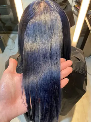 ロング カラー 鈴木/ニュアンス パーマ/メンズのヘアスタイル