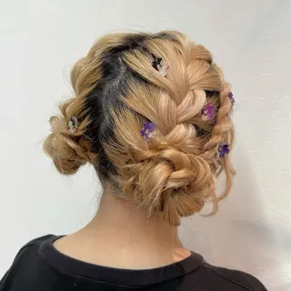 ヘアアレンジ これた🧸ヘアメ職人 ♡髪質改善♡カラーのヘアスタイル