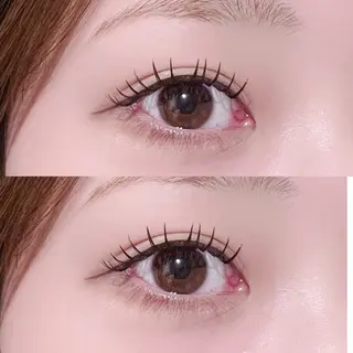 マツエク・マツパ KNACK eye lash RISAのマツエク・マツパデザイン
