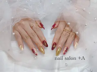 ロング Nail Salon +Aのネイルデザイン
