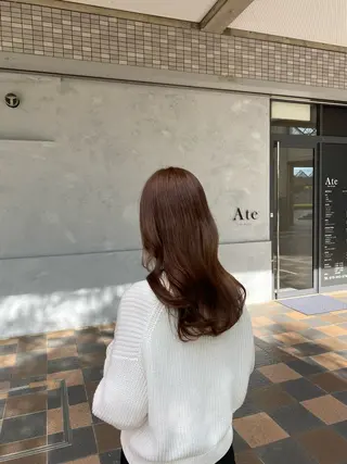 カラー やまぐち まなみのヘアスタイル