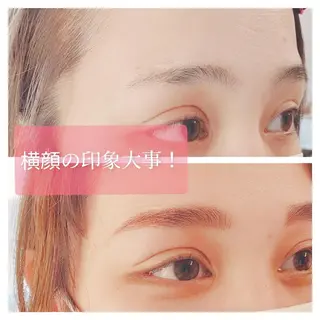 アイブロウ l'avenir yukaのマツエク・マツパデザイン