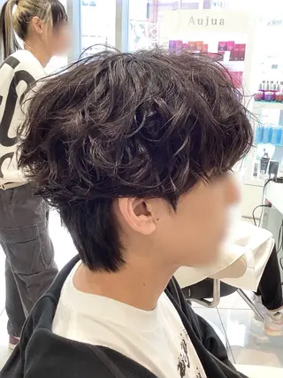 パーマ メンズ 【𝐀𝐬𝐡-池袋 】ひな💭🎀のヘアスタイル