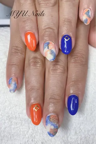 ネイル ニュアンスネイル🌈 MYU Nailsのネイルデザイン